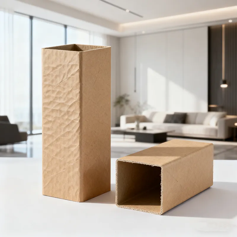 Çevre Dostu Kağıt Kare Tüpler