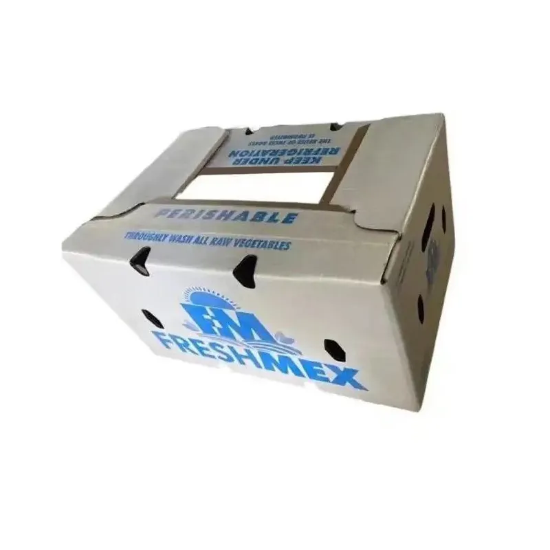 Logo Baskılı Balmumu Oluklu Kutu